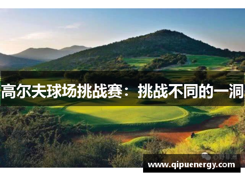 高尔夫球场挑战赛：挑战不同的一洞